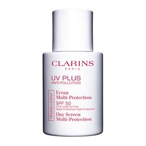 Clarins UV+ Anti-Pollution Mehrfachschutz für das Gesicht SPF50 Sonnenschutz Foto