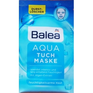 Balea Tuchmaske AQUA Gesichtsmaske Foto