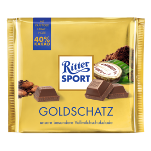 Ritter Sport 250g Goldschatz Schokolade Foto