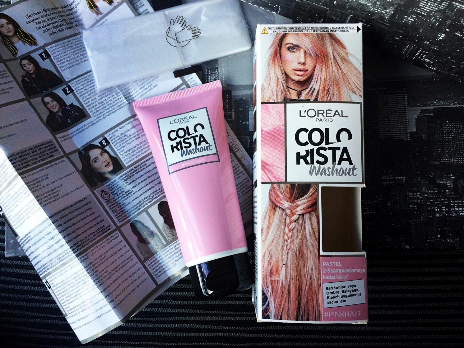  L’Oréal Colovista Wash out Pinkhair