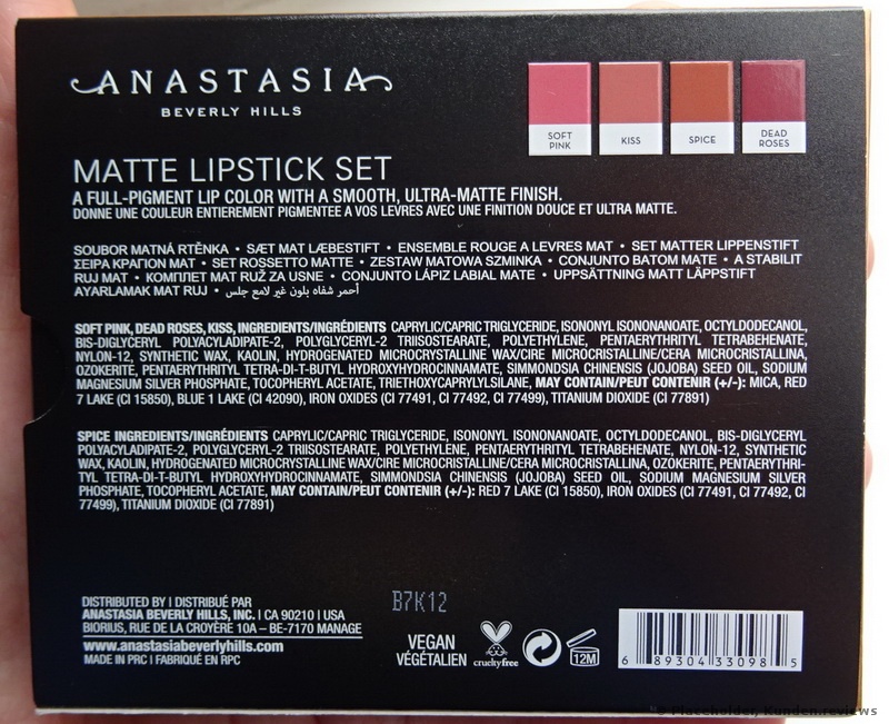 Mini Matte Lipstick Set - Anastasia Beverly Hills