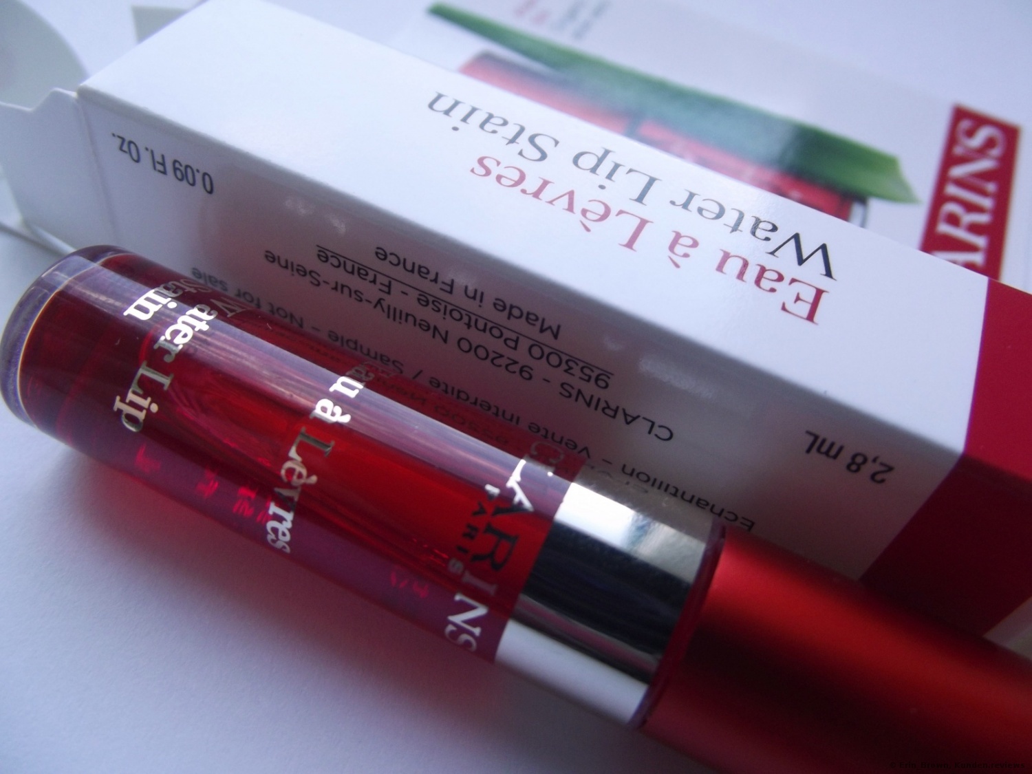 Clarins Water Lip Stain Lipgloss Foto