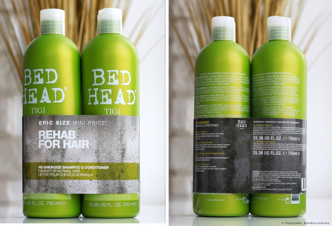 TIGI Bed Head Urban Antidotes Re-Energize Shampoo Review