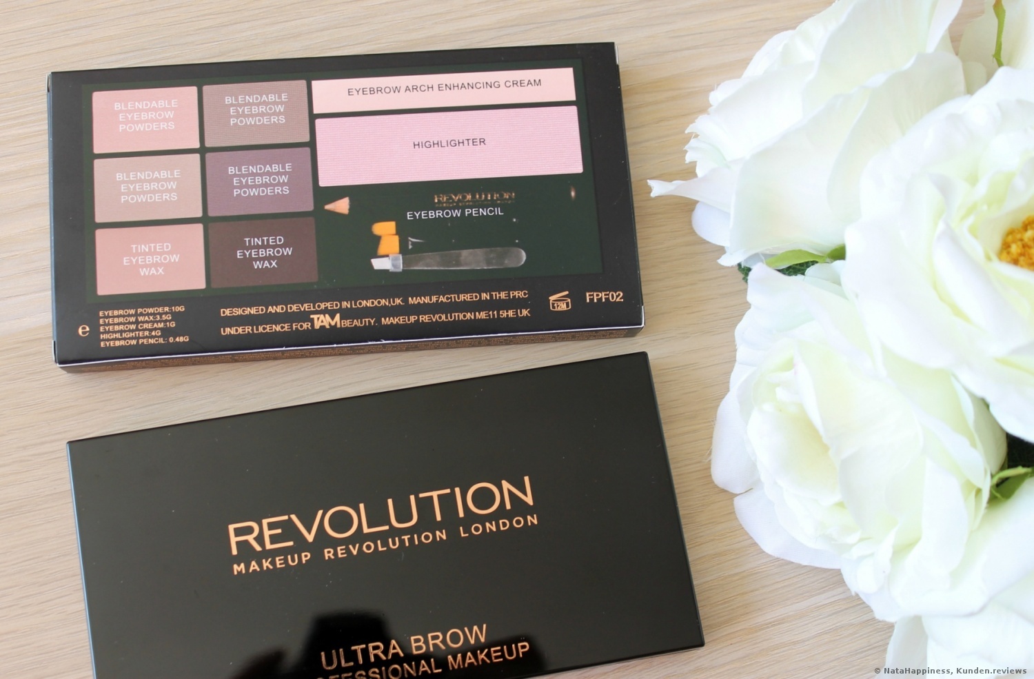 Makeup Revolution Ultra Brow Palette Augenbrauenpuder Foto