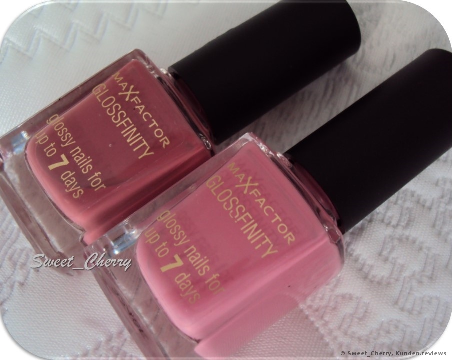 Max Factor Glossfinity № 125 marsh-mallow und № 50 candy rose