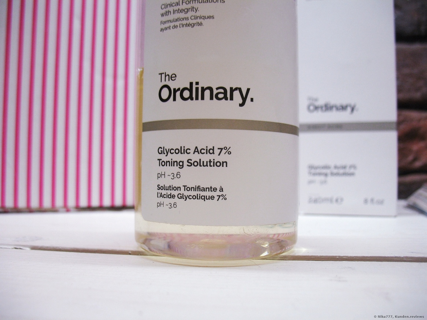 The Ordinary Glycolic Acid 7% Toning Solution Tonikum Foto