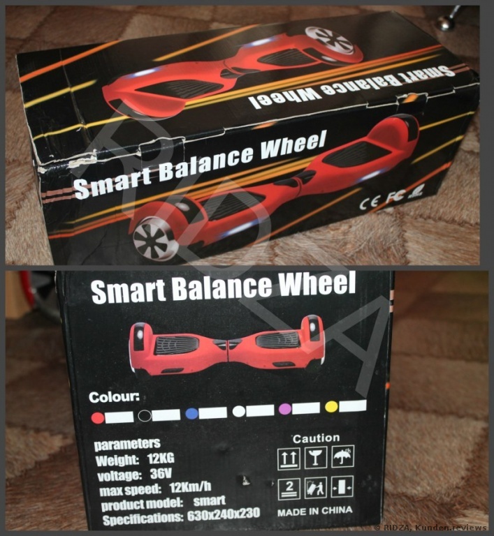 E-Balance Wheel MonoRover M.1 E-Scooter Smart Board Elektroroller Foto