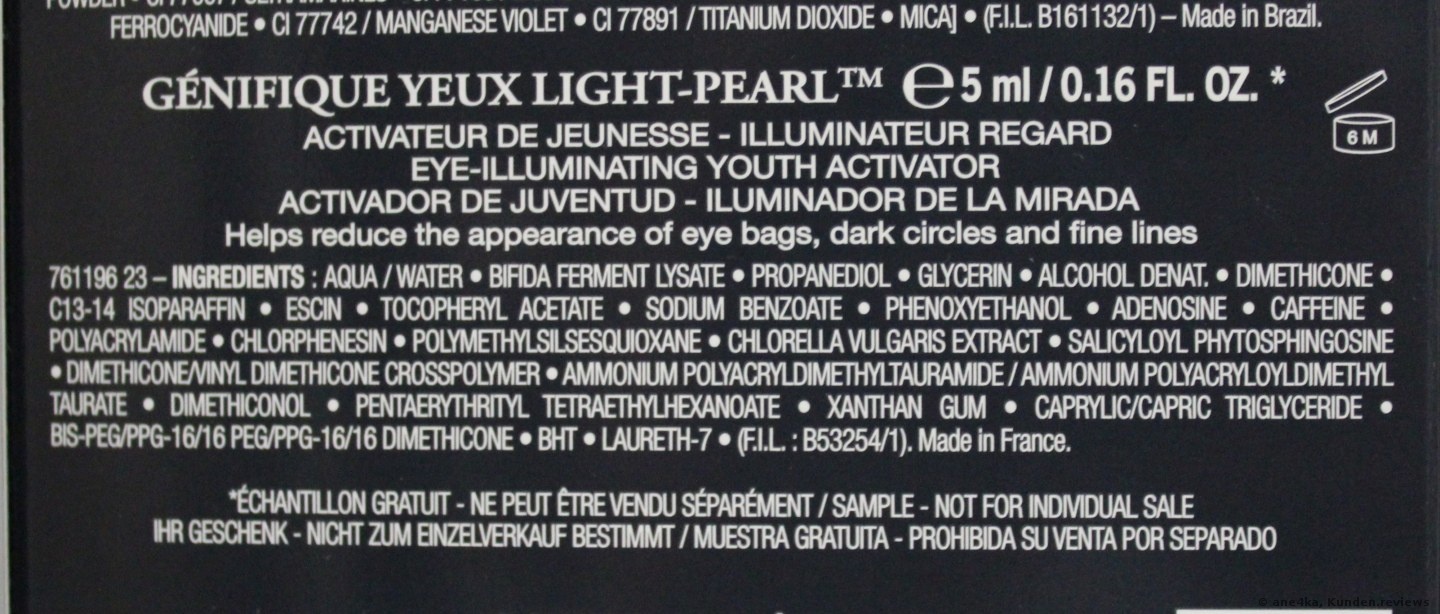  Lancôme Génifique Advanced Génifique Yeux Light-Pearl