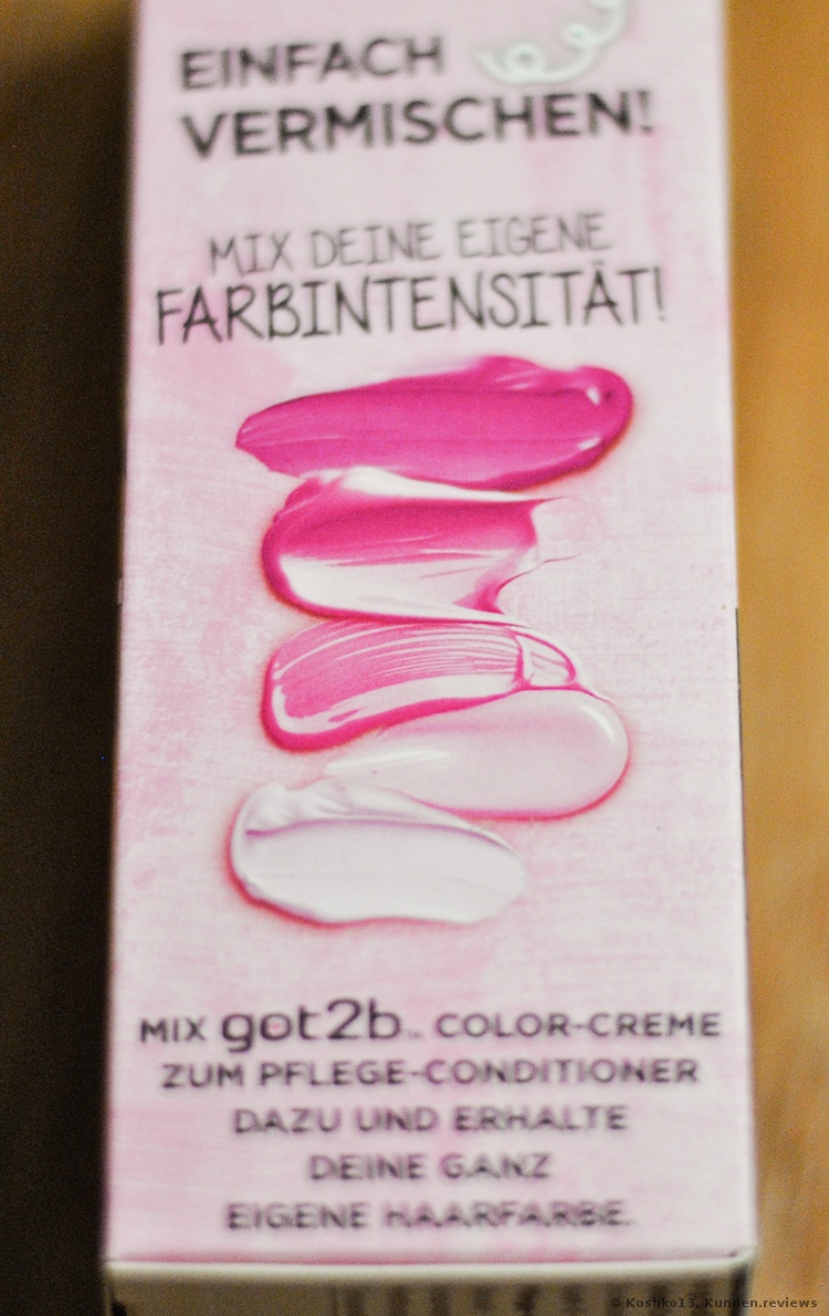 Schwarzkopf got2b Tönung Farb/Artist Flamingo Pink 093
