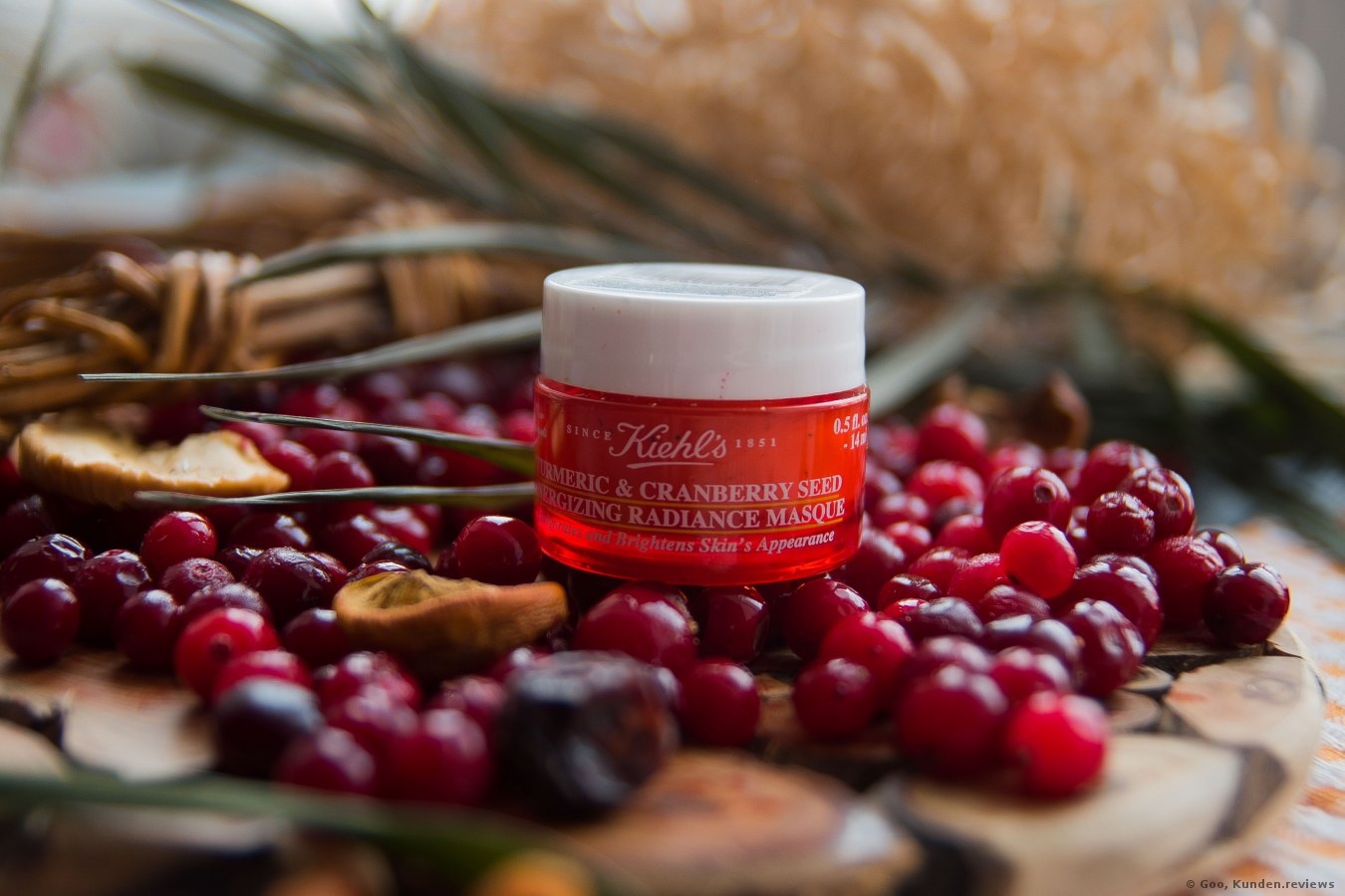  KIEHL'S Turmeric & cranberry seed energizing radiance masque