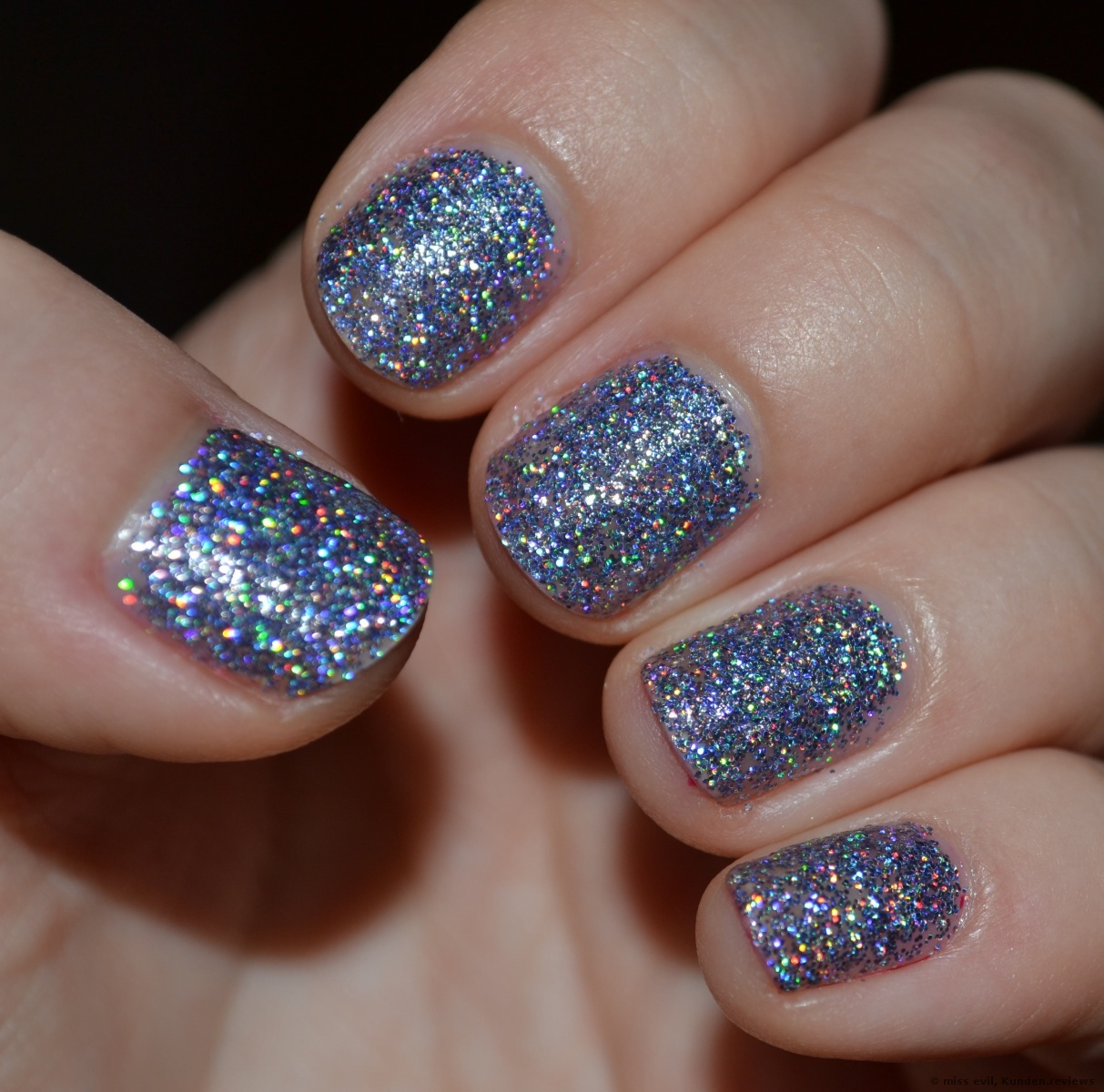 Nagellack holo rainbow nail polish multicolour 01