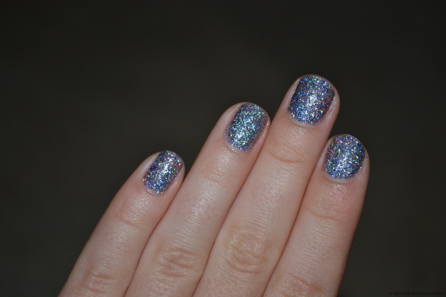 Nagellack holo rainbow nail polish multicolour 01