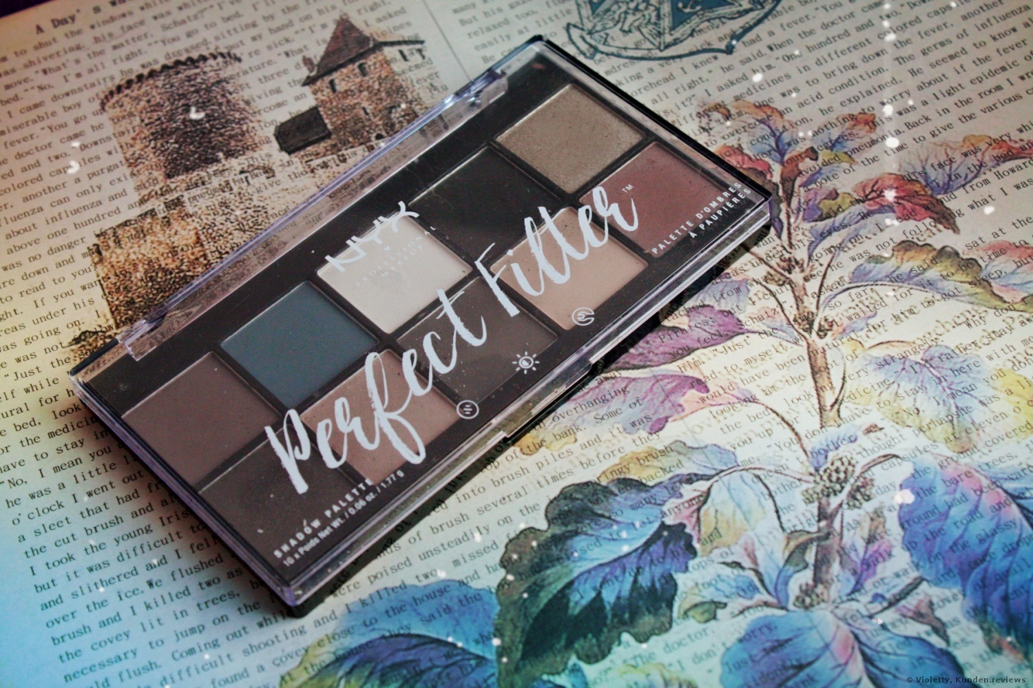 NYX Prof. Makeup Perfect Filter Shadow Palette