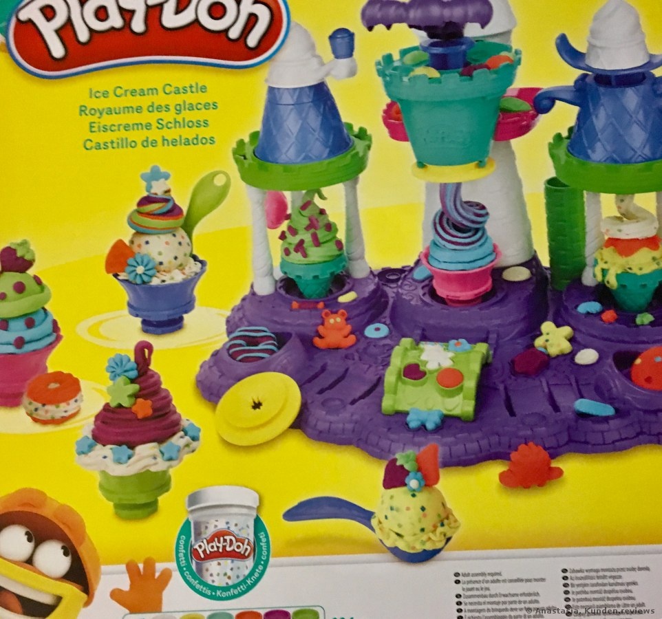 Play-Doh Eiscreme Schloss
