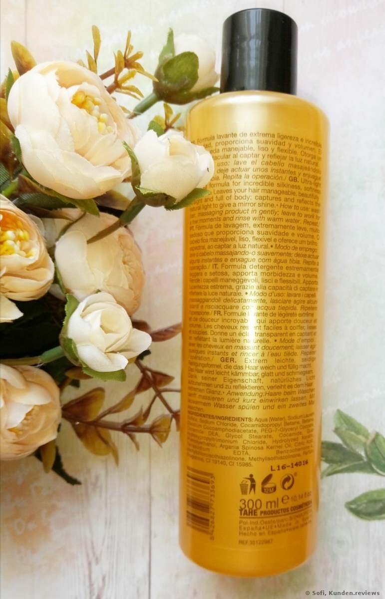 Tahe  Keratin Gold Shampoo Foto