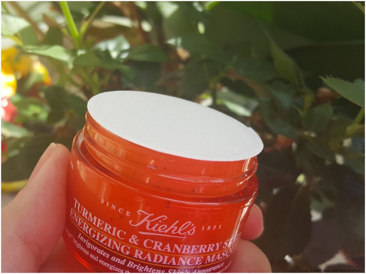 Kiehl's Turmeric & Cranberry Seed Energizing Radiance Masque Gesichtsmaske Foto
