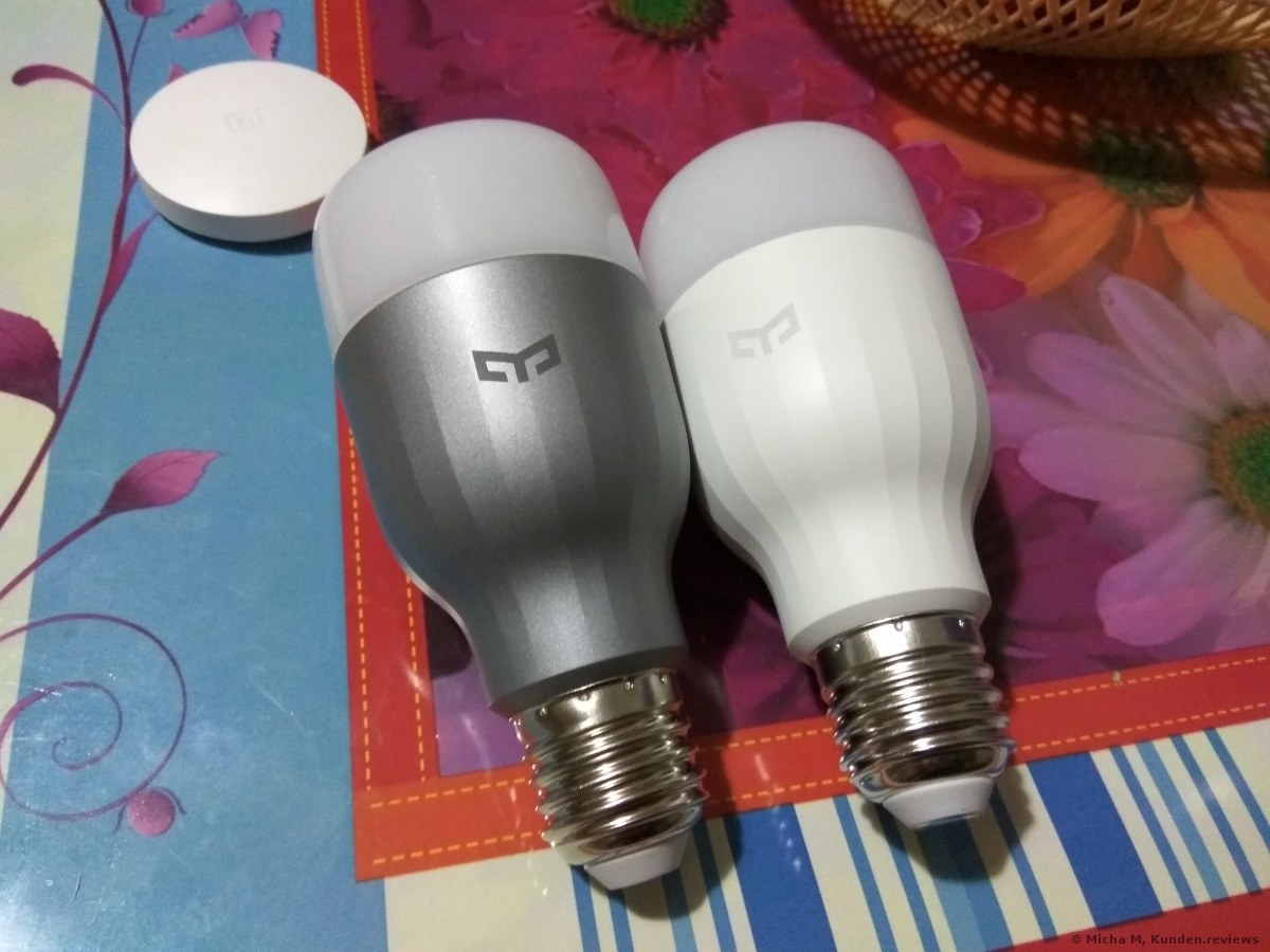 Xiaomi Yeelight E27 Fassung Smarte LED Birne Lampe 