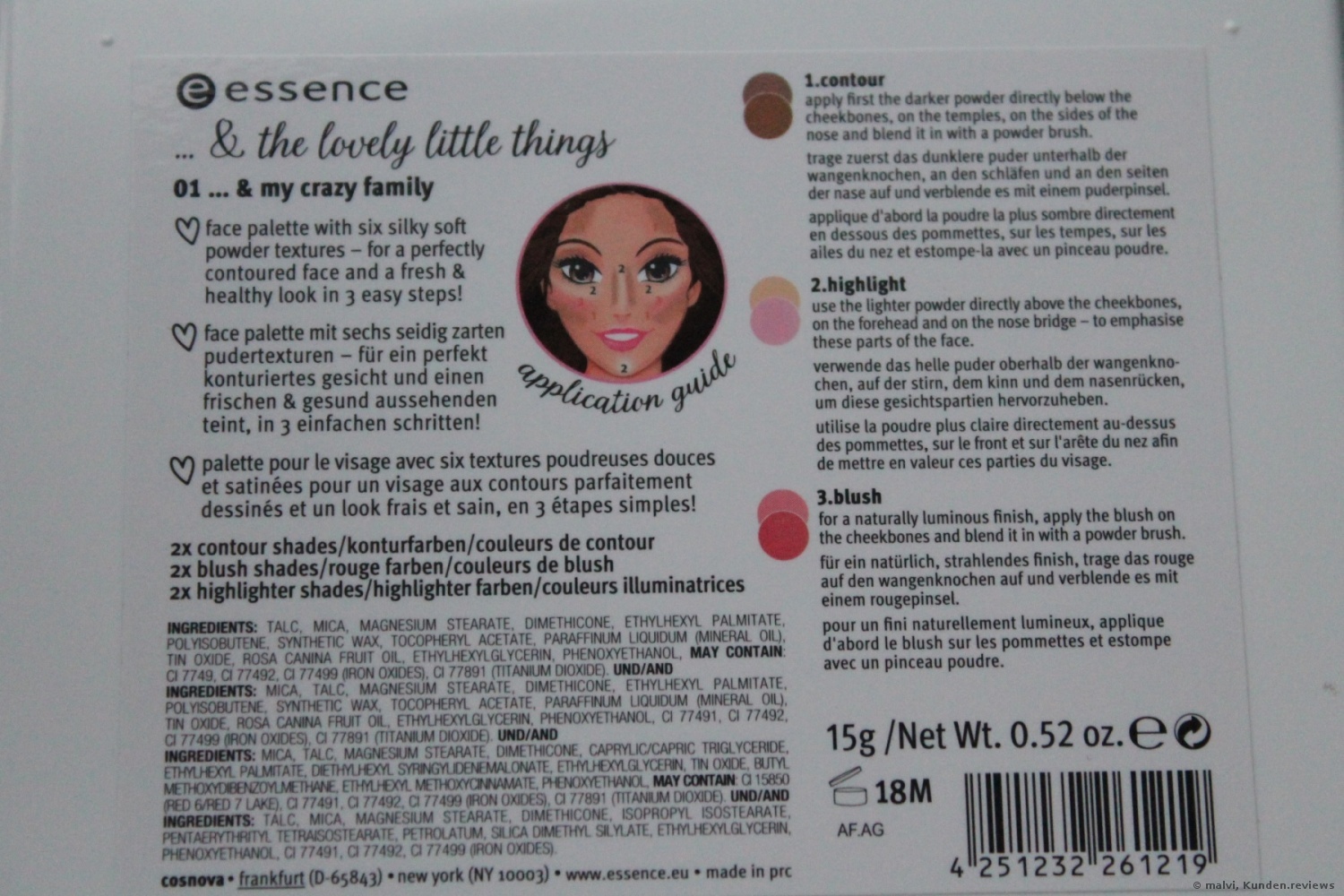 Essence The Lovely Little Things Face Palette Foto
