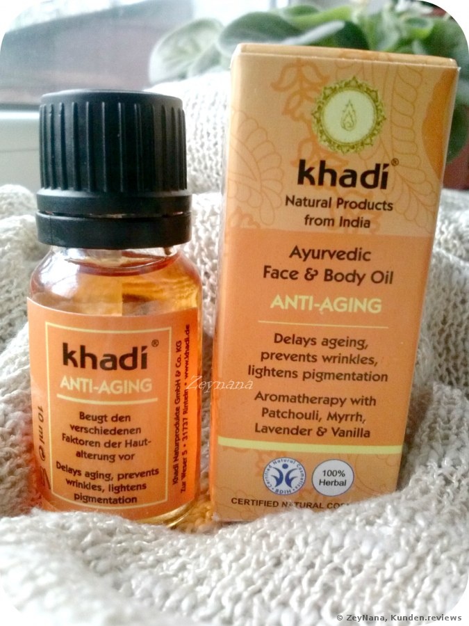 Khadi Anti-Aging Gesichts- und Körperöl  Foto
