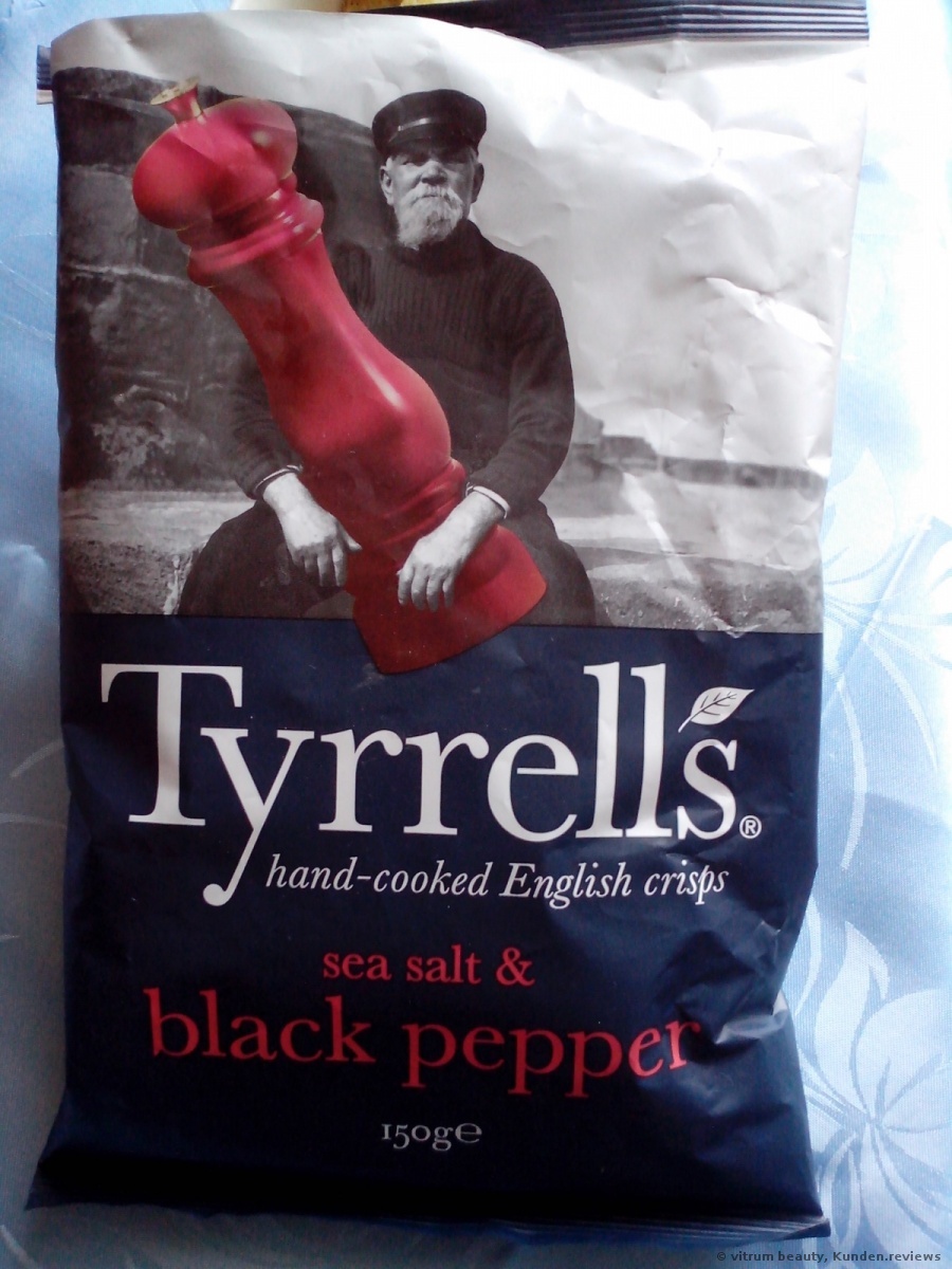 Tyrrell's Sea Salt und Cracked Black Pepper