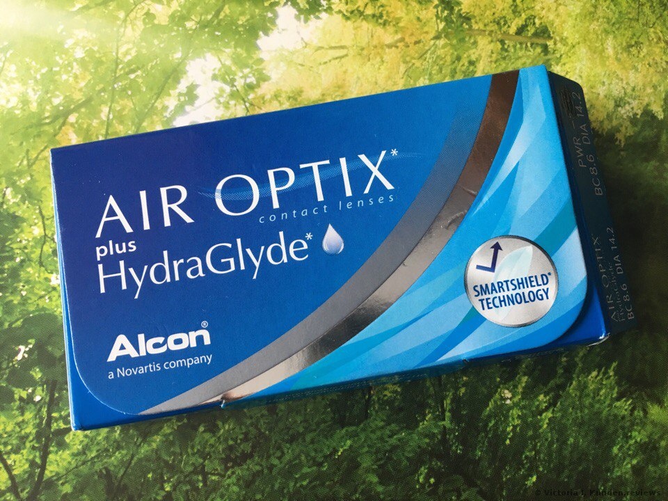 Air Optix plus HydraGlyde Kontaktlinsen Foto