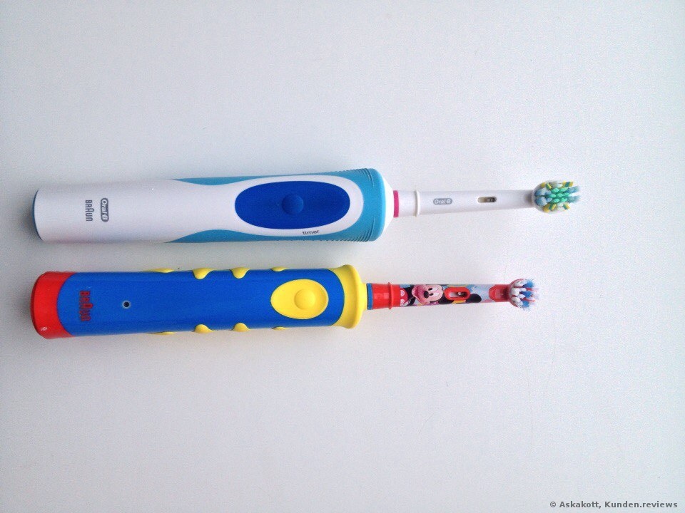 Oral-B Stages Power Advanced elektrische Zahnbürste Mit Micky Maus-Figuren 