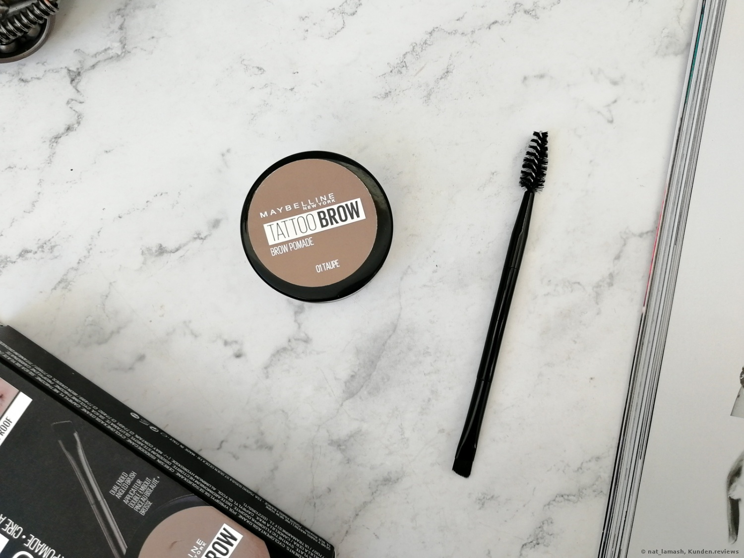 MAYBELLINE Tattoo Brow Pomade.  01 Taupe