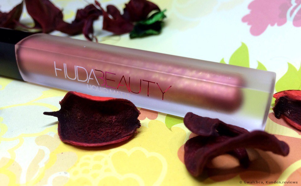 Huda Beauty Liquid Matte Lippenstift Foto