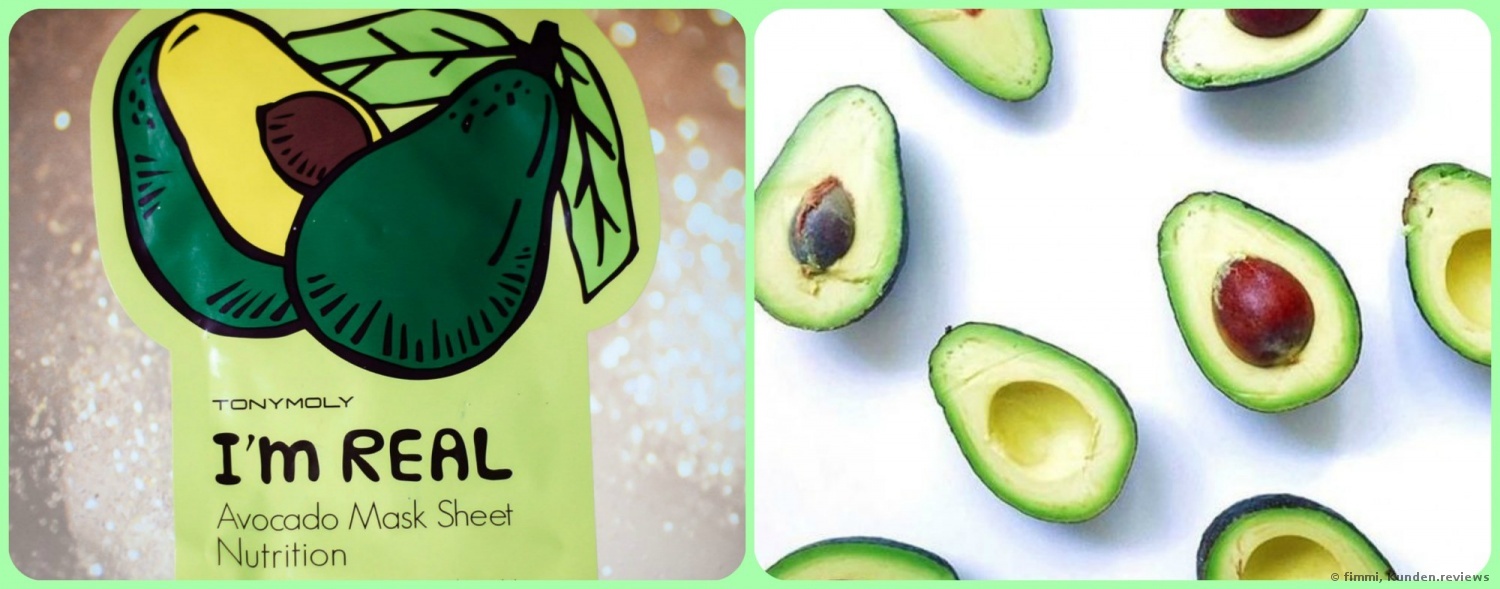 Tonymoly Masken I´m Real Avocado Sheet-Mask