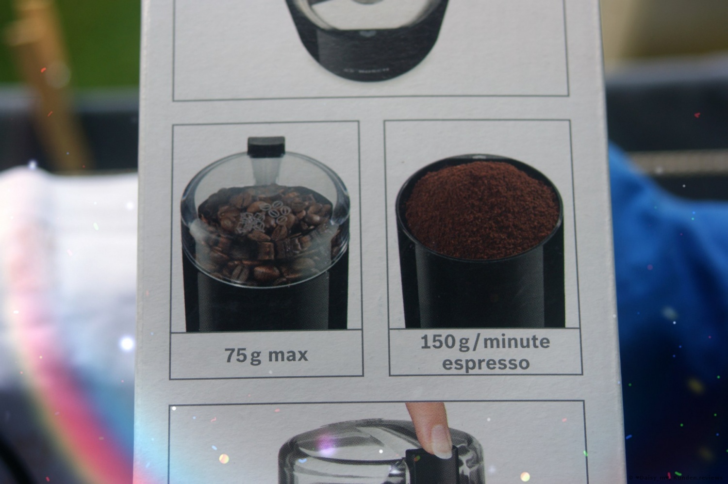 Bosch Schlagmesser-Kaffeemühle MKM6003