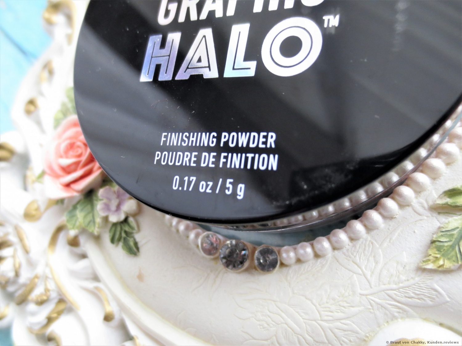 NYX Holographic Halo Finishing Powder Puder Foto