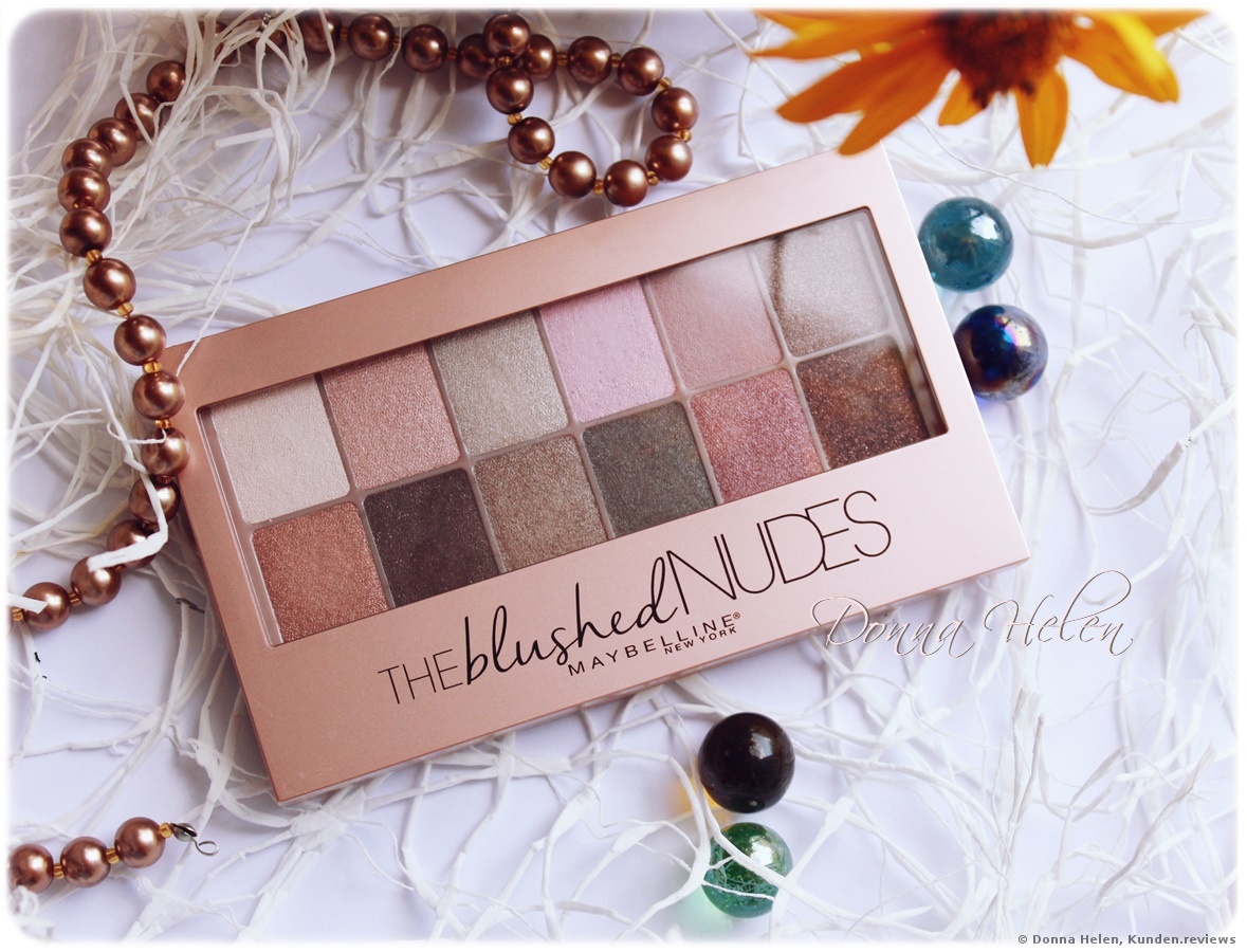  Maybelline Lidschatten The Blushed Nudes