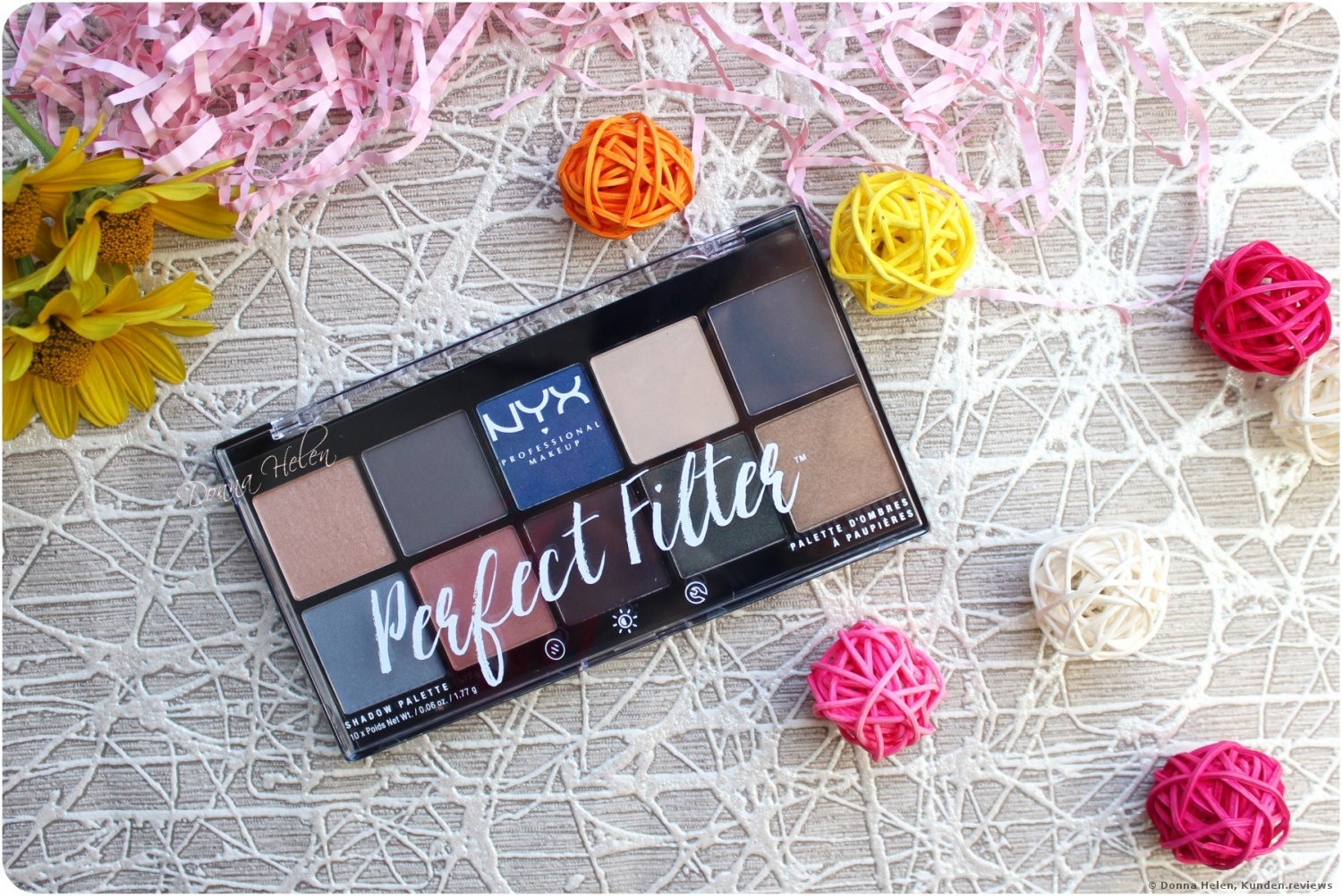 NYX Perfect Filter Shadow Palette Foto
