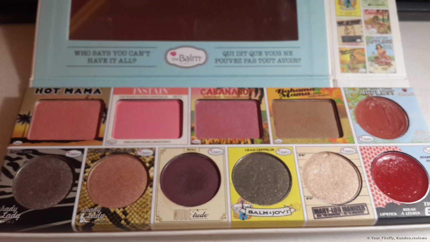 The Balm In theBalm of Your Hand Holiday Face Palette 