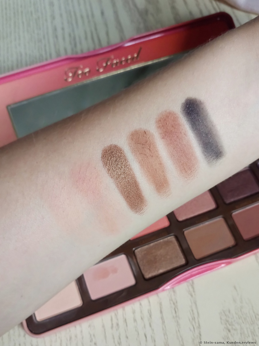Too Faced Lidschatten Sweet Peach Eye Shadow Collection