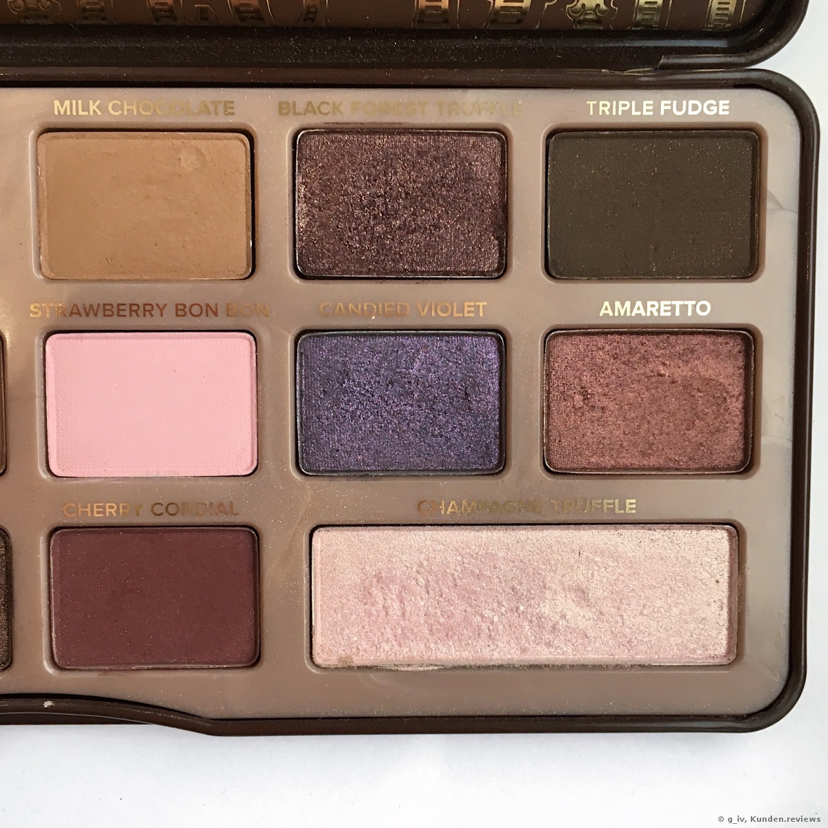  TOO FACED Chocolate Bar Eye Shadow Collection Palette 