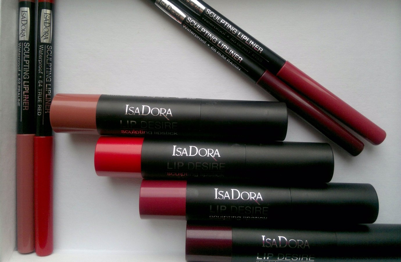 IsaDora Lip Desire Sculpting Lipstick & Isadora Sculpting Lipliner