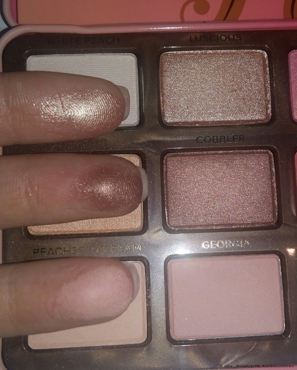 Too Faced Sweet Peach Eye Shadow Collection Lidschatten