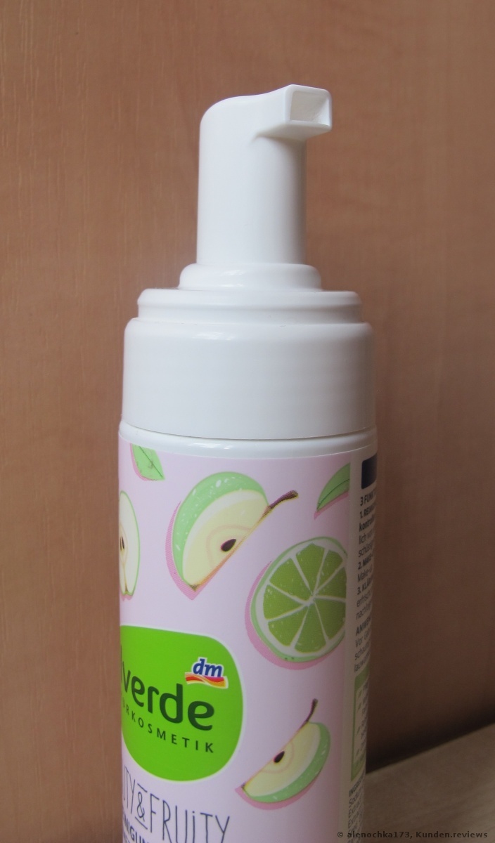 Reinigungsschaum Beauty & Fruity 3in1 Bio-Limette Bio-Apfel