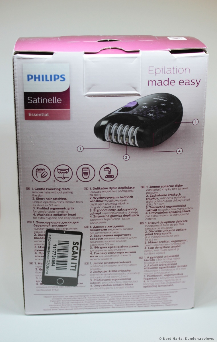 Philips HP 6422 Epillierer 