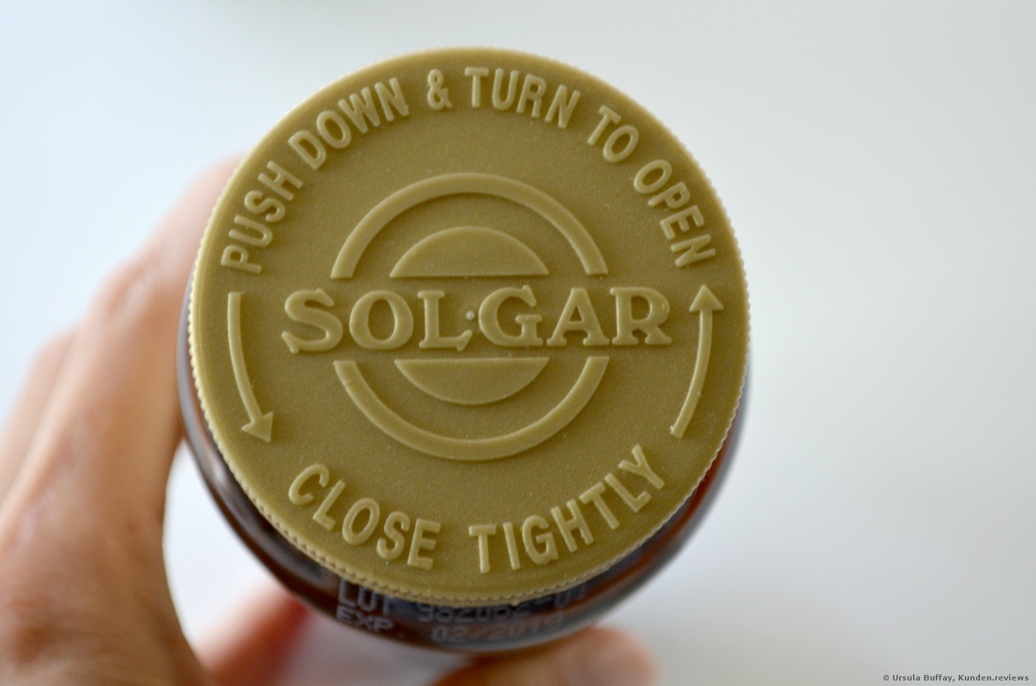 Solgar Gentle Iron (Schonendes Eisen) Nahrungsergänzungsmittel Foto