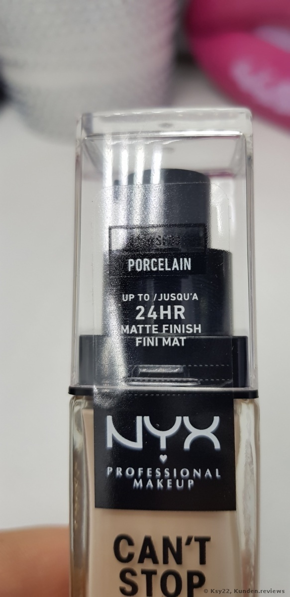 Can't Stop Won't Stop 24-Hour Foundation von NYX