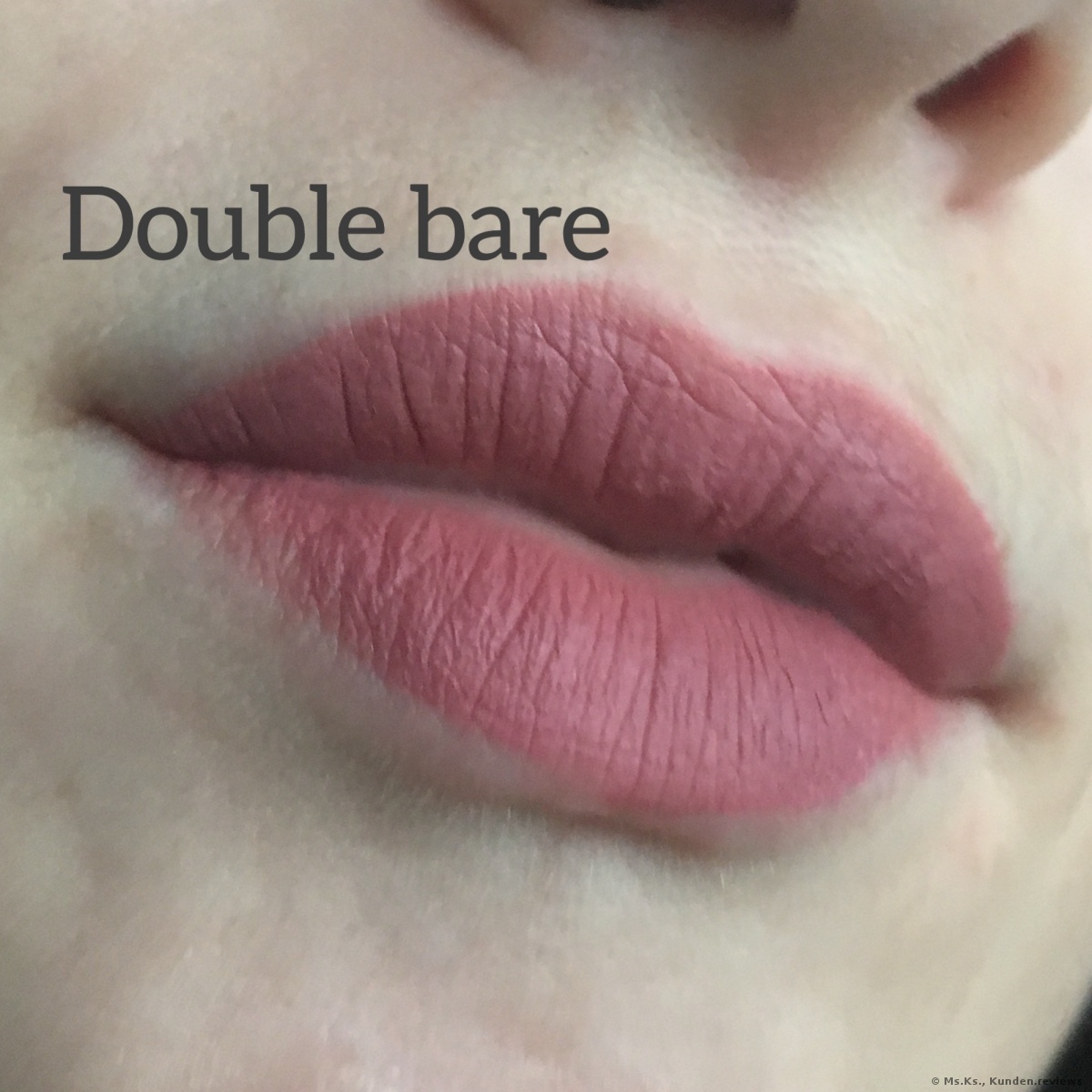 Bobbi Brown Luxe Liquid Lip Velvet Matte - Double Bare 1