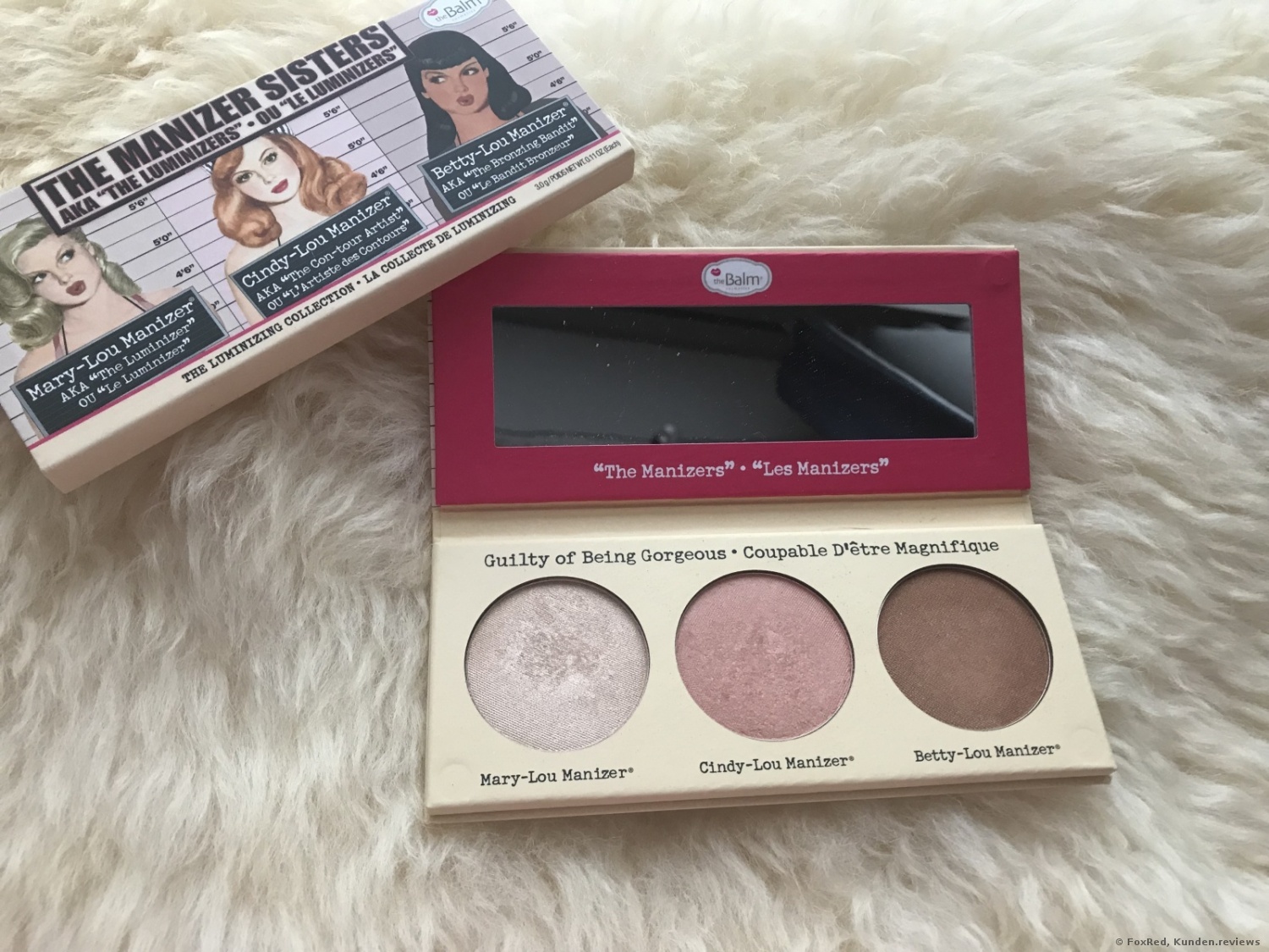 the Balm Highlighter The Manizer Sisters