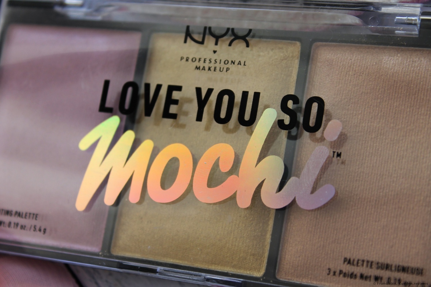 NYX Love You So Mochi Highlighting Palette - Lit Life
