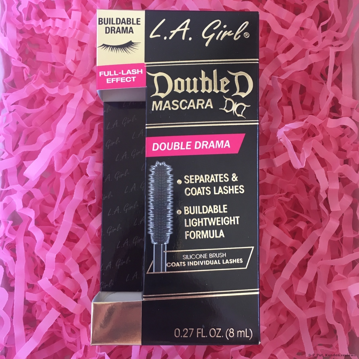 L.A. Girl Double D Lash Mascara - Black