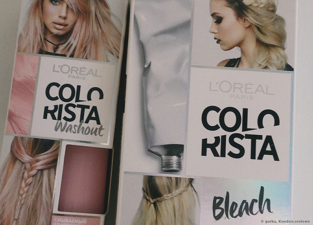 L’Oréal Colovista Wash out + Bleach