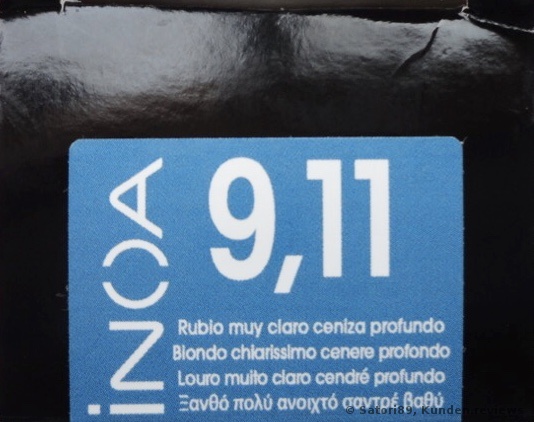 L'Oréal Professionnel INOA 9,11 60 ml