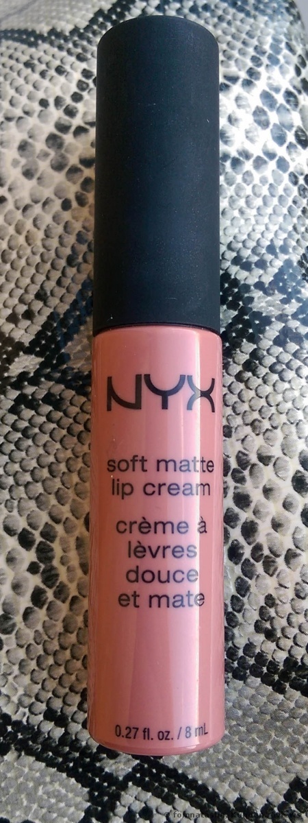 Verpackung von NYX Soft matte Lip Cream