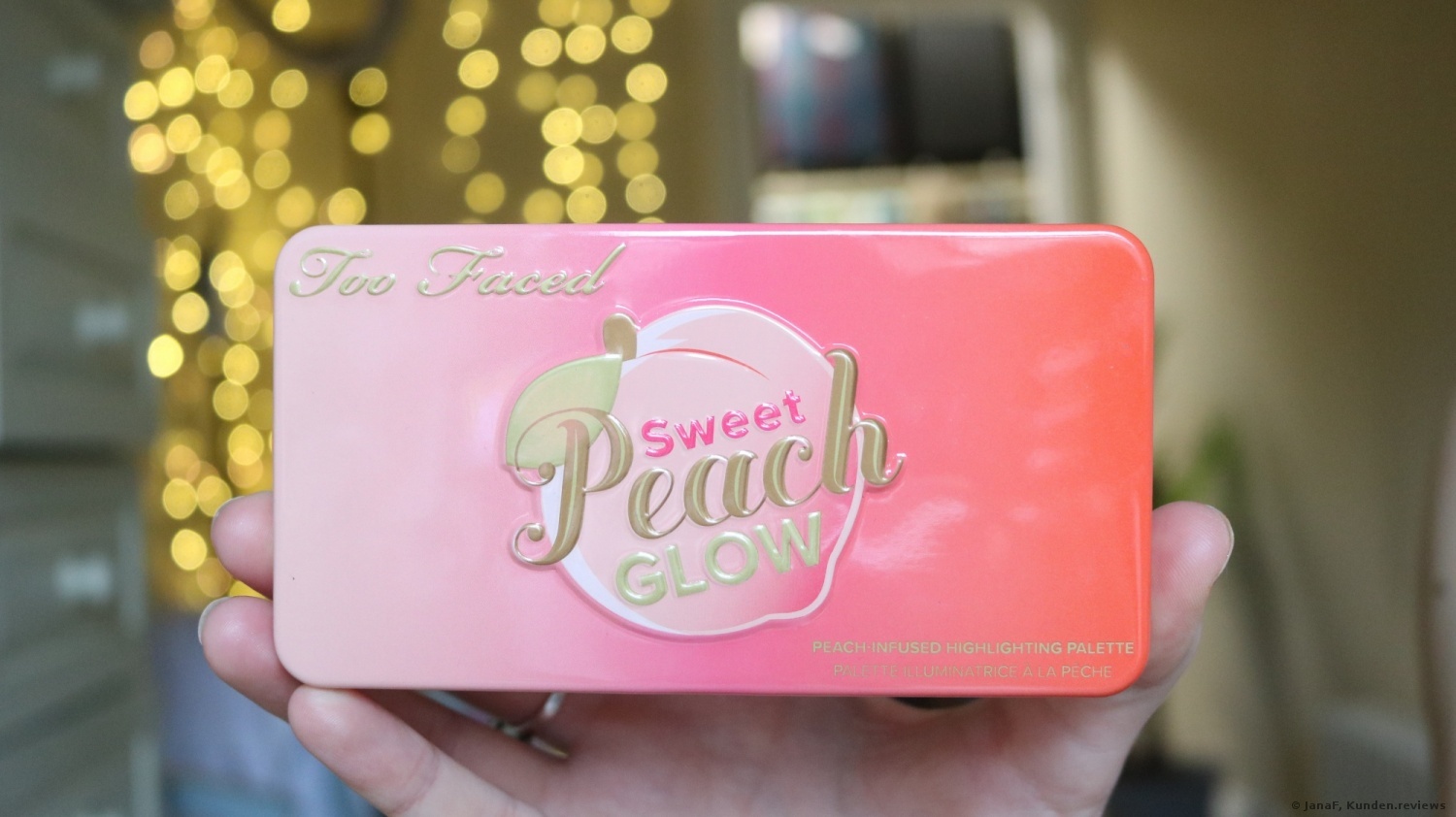 Sweet Peach Glow-Palette von Too Faced